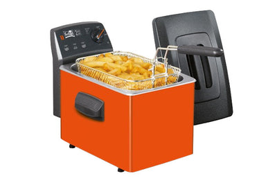 Fritel SF 4152 Single 3 l Fristående 2200 W Fritös Svart, Orange