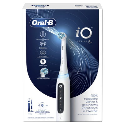 Oral-B iO Series 5 Vuxen Roterande och oscillerande tandborste Vit