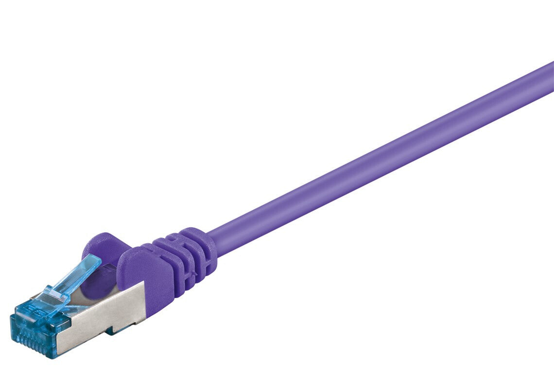Goobay 94155 nätverkskablar Violett 0,25 m Cat6a S/FTP (S-STP)