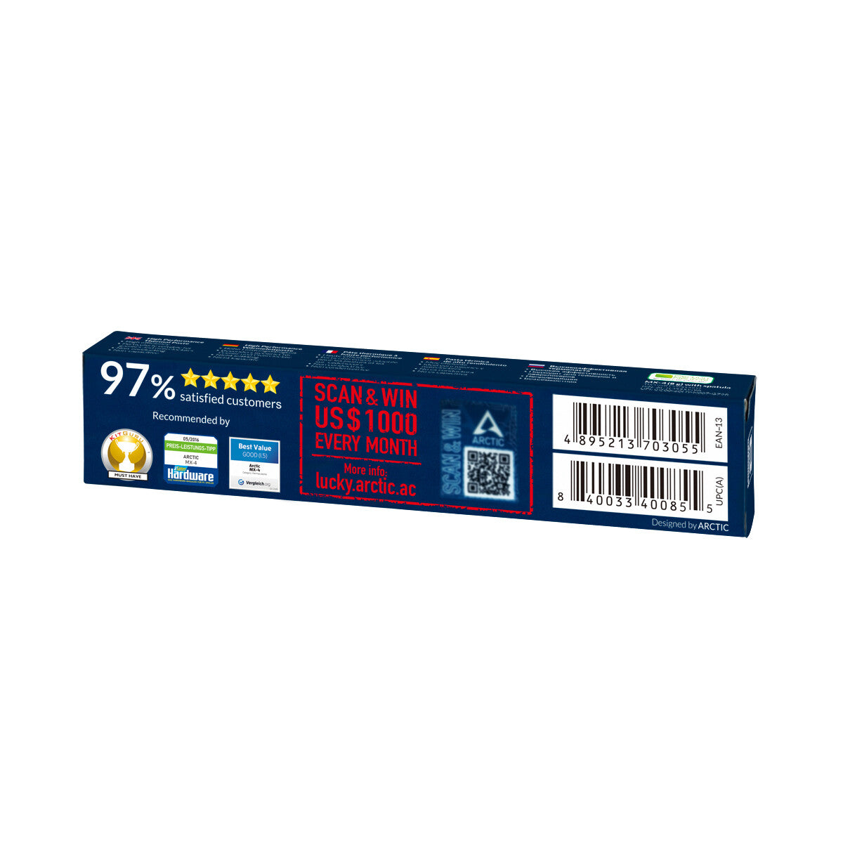 ARCTIC MX-4 kylflänsföreningar Termisk pasta 8 g