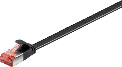 Goobay 94233 nätverkskablar Svart 2 m Cat6 U/FTP (STP)