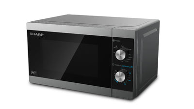 Sharp Home Appliances YC-MG01E-S mikrovågsugn Svart, Grå Kombinationsmikrovågsugn Bänkdiskmaskin 20 l 800 W