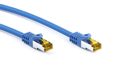 Goobay 91619 nätverkskablar Blå 5 m Cat7 S/FTP (S-STP)