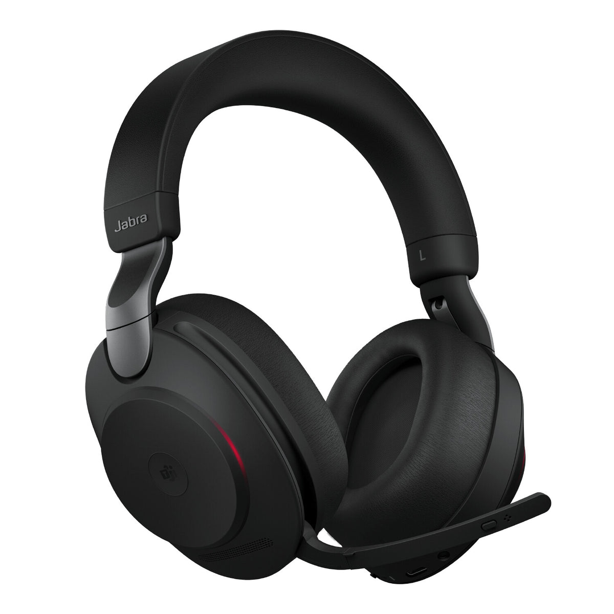 Jabra 28599-999-899 hörlur och headset Kabel & Trådlös Huvudband Kontor/callcenter USB Type-C Bluetooth Svart