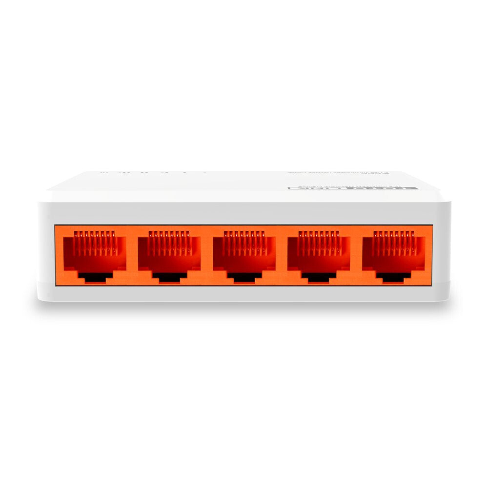 TOTOLINK S505-V5 nätverksswitchar Ohanterad Fast Ethernet (10/100) Vit