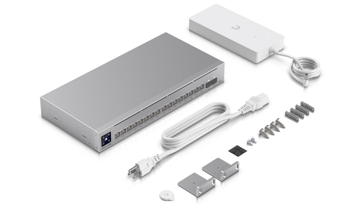 Ubiquiti Pro Max 16 PoE hanterad L3 Gigabit Ethernet (10/100/1000) Strömförsörjning via Ethernet (PoE) stöd Grå