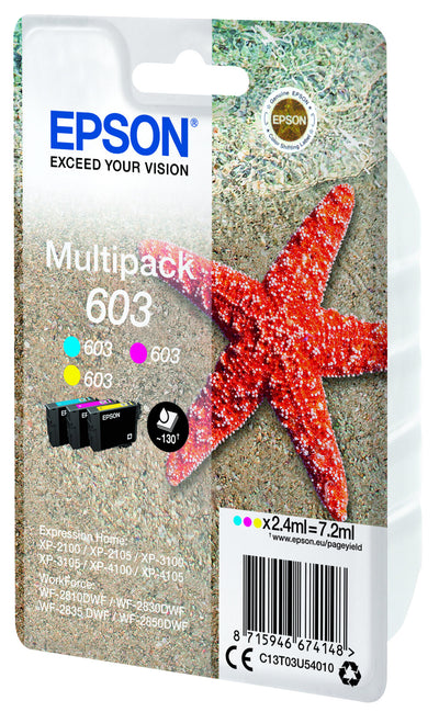 Epson Multipack 3-colours 603 Ink