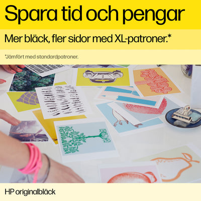 HP 712 80 ml svart DesignJet-bläckpatron
