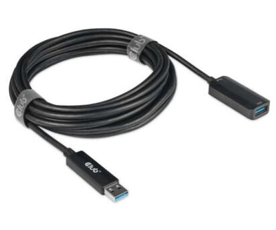 CLUB3D CAC-1411 USB-kablar USB 3.2 Gen 2 (3.1 Gen 2) 5 m USB A Svart