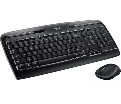 Logitech Wireless Combo MK330 tangentbord Mus inkluderad RF Trådlös QWERTY Nordic