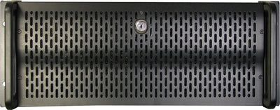 Inter-Tech IPC 4U-4129L Ställning Metallisk, Silver