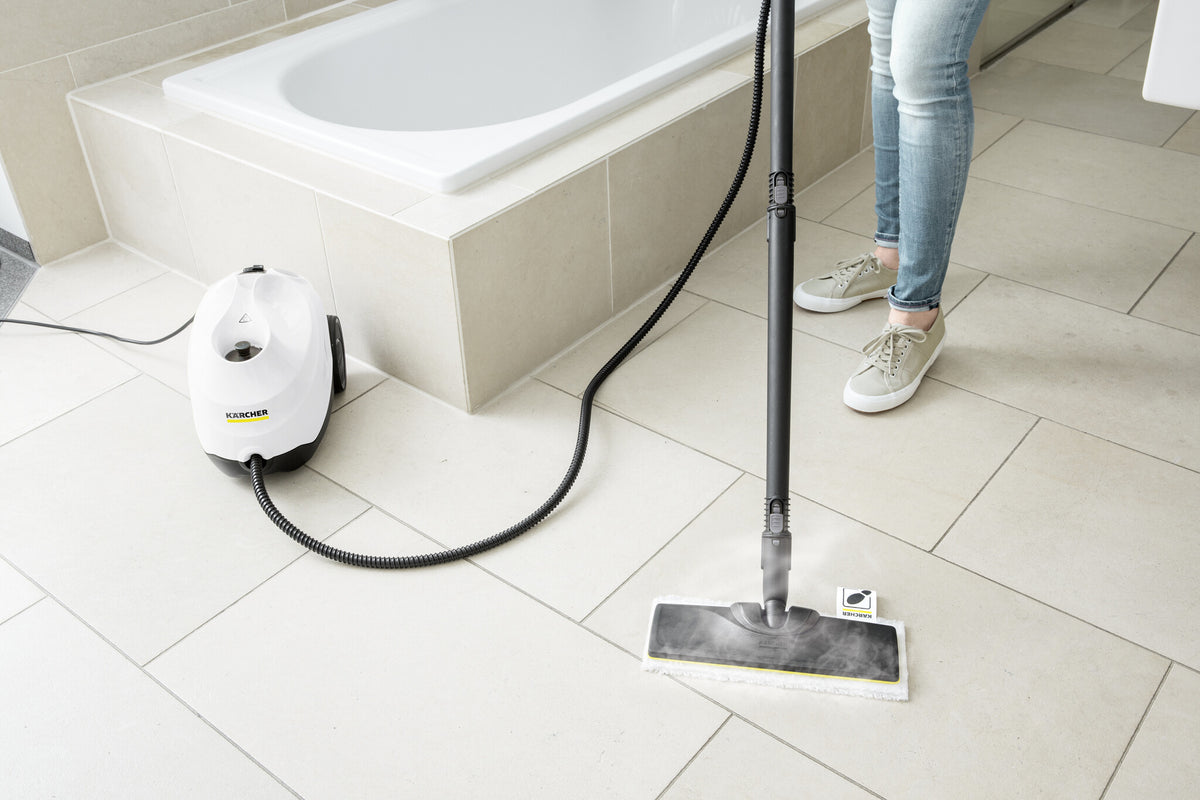 Kärcher SC 3 EasyFix Cylinderångtvätt 1 l 1900 W Svart, Vit