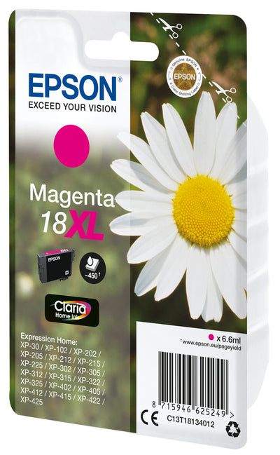 Epson Daisy Enpack magenta 18XL Claria Home-bläck