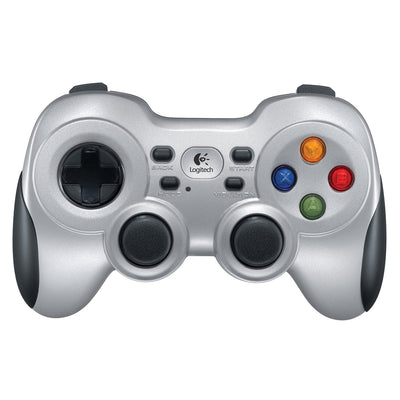 Logitech G F710 Svart, Silver RF Spelplatta Analog / Digital PC