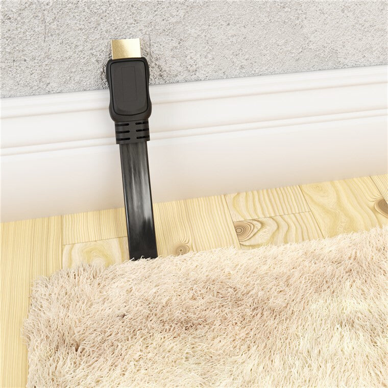 Goobay 61280 HDMI-kabel 3 m HDMI Typ A (standard) Svart