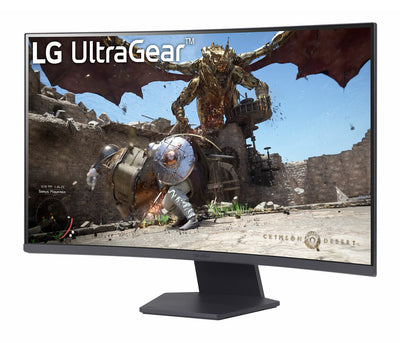 LG 32GS60QC-B platta pc-skärmar 80 cm (31.5") 2560 x 1440 pixlar Quad HD LCD Svart