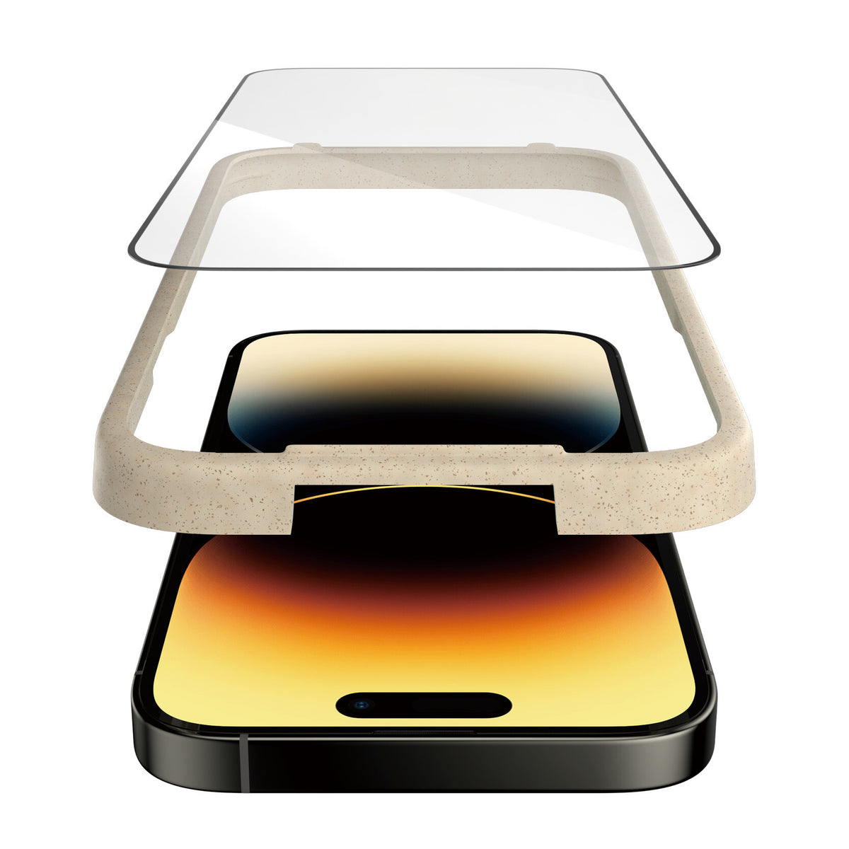 PanzerGlass Ultra-Wide Fit Apple iPhone Genomskinligt skärmskydd 1 styck