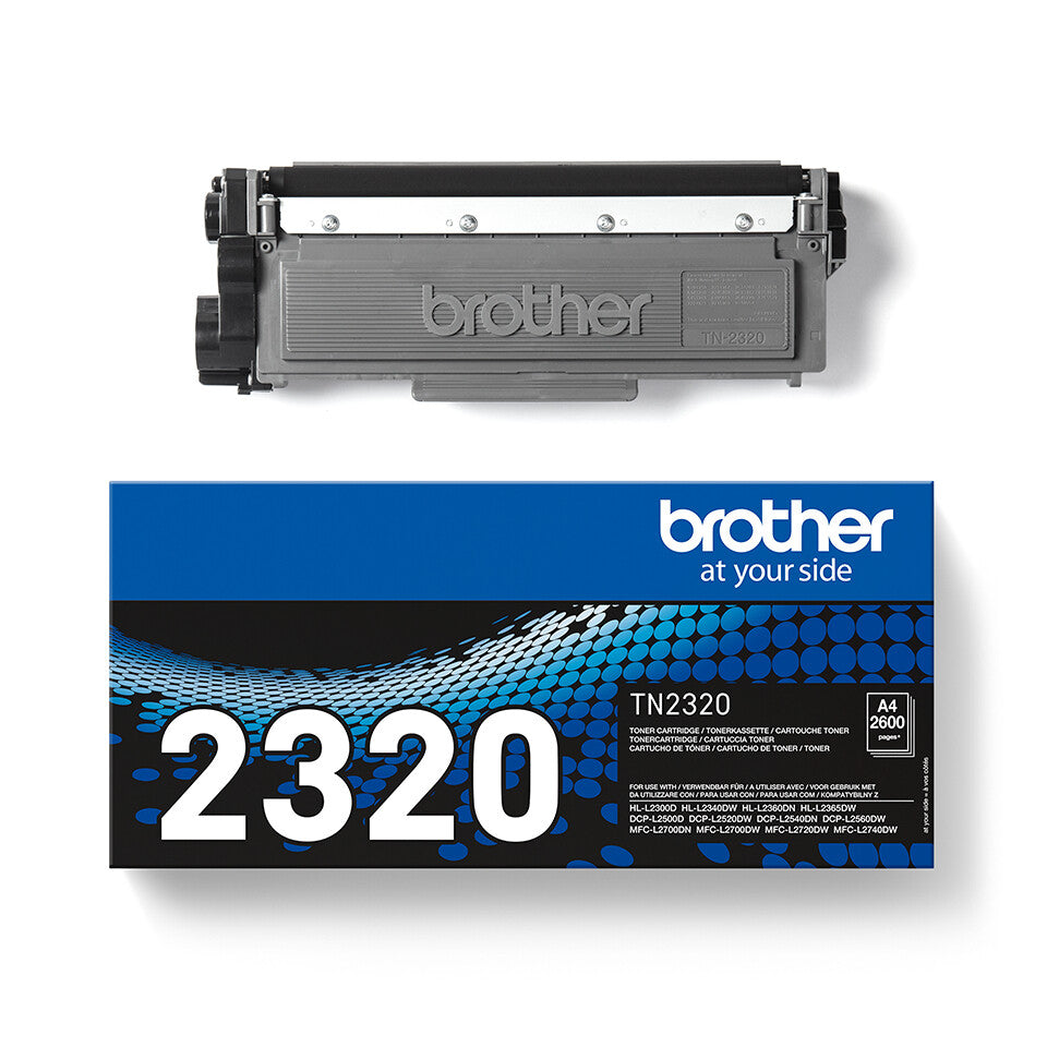 Brother TN-2320 Tonerkassett 1 styck Original Svart