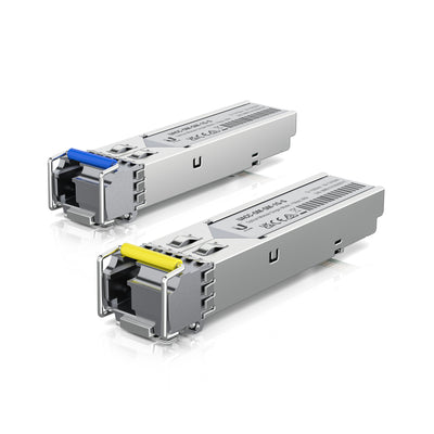 Ubiquiti UACC-OM-SM-1G-S-2 transceiver-moduler för nätverk Fiberoptik 1250 Mbit/s SFP