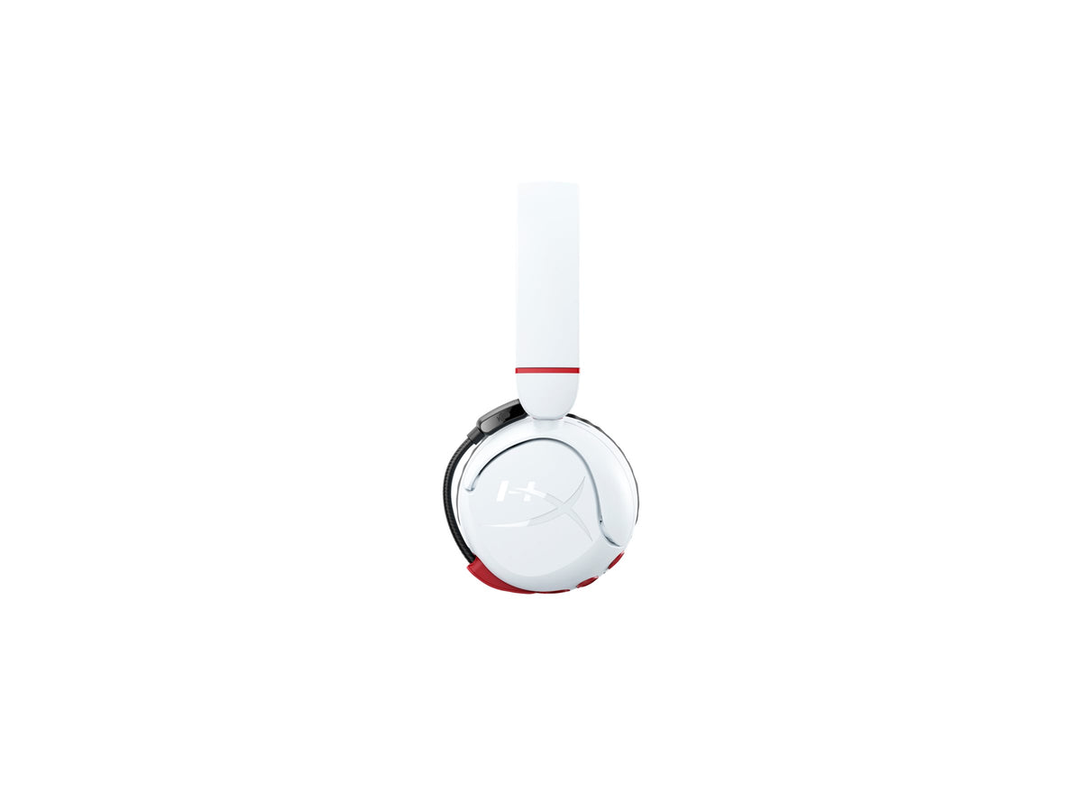HyperX Cloud Mini – Trådlöst Gamingheadset med Bluetooth 5.3, ANC & 3,5 mm (Vitt)