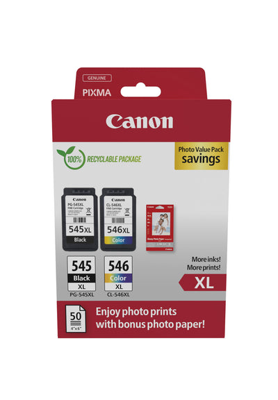 Canon 8286B011 bläckpatroner 2 styck Original Svart, Cyan, Magenta, Gul