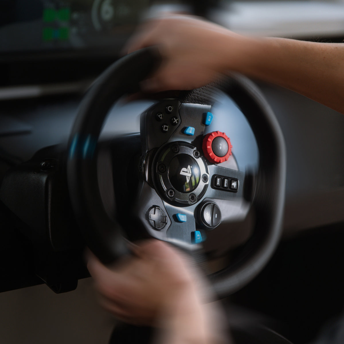 Logitech G G29 Driving Force Svart USB 2.0 Ratt + Pedaler Analog PC, PlayStation 4, PlayStation 5, Playstation 3