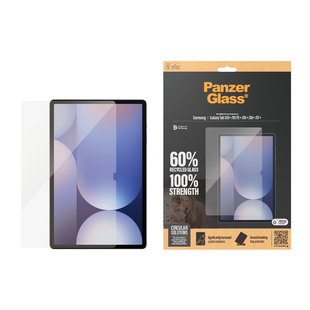 PanzerGlass Samsung Galaxy Tab S7+/S8+/S9+/S9 FE+/New S9+ 1 styck