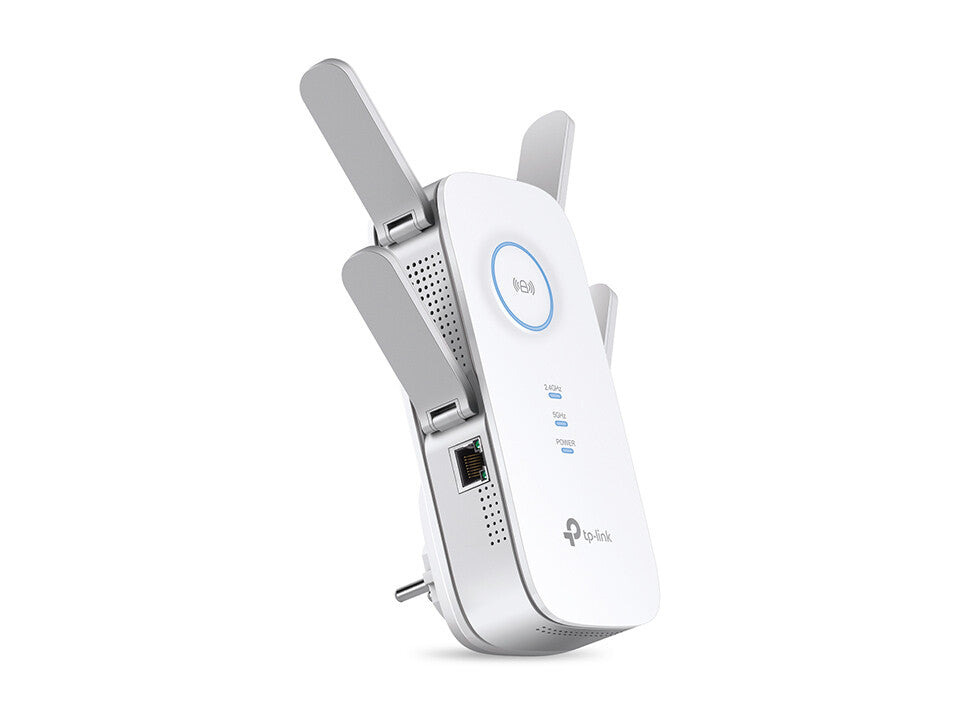 TP-Link RE650 nätverksförlängare Nätverkssändare Vit 10, 100, 1000 Mbit/s