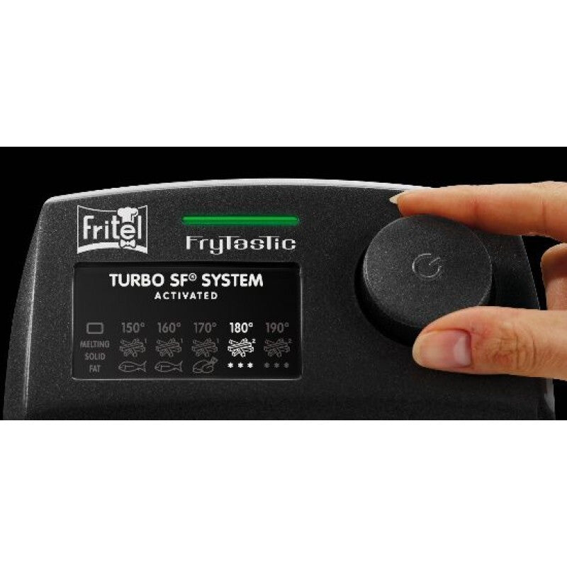 Fritel FryTastic 5150 Single 3 l Fristående 2300 W Fritös Antracit, Svart, Silver