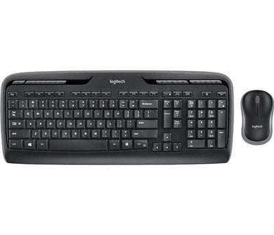 Logitech Wireless Combo MK330 tangentbord Mus inkluderad RF Trådlös QWERTY Nordic