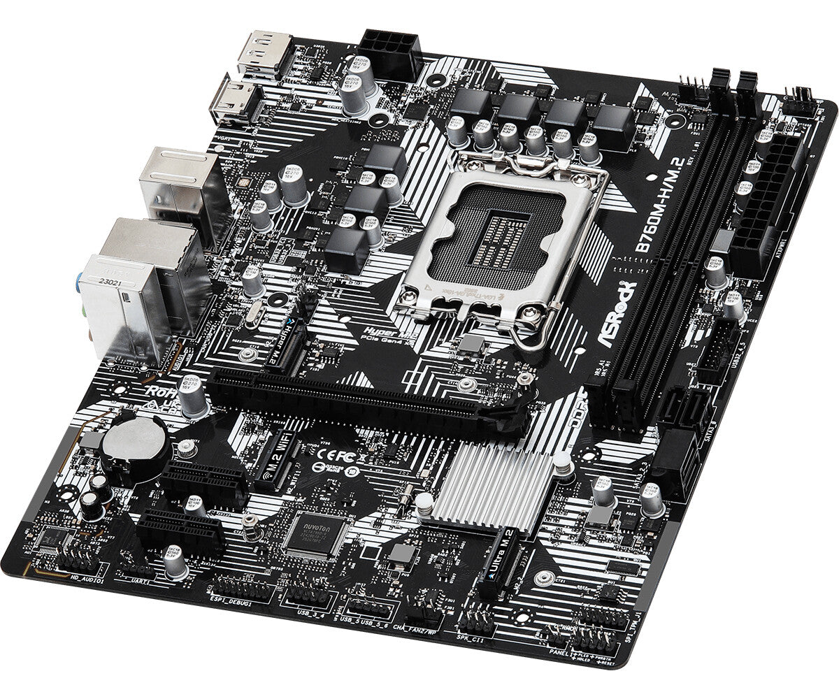 Asrock B760M-H/M.2 Intel B760 LGA 1700 micro ATX