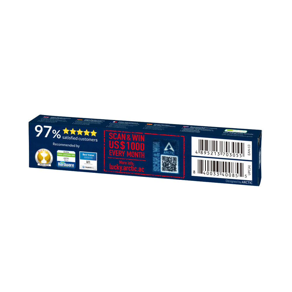ARCTIC MX-4 kylflänsföreningar Termisk pasta 8 g