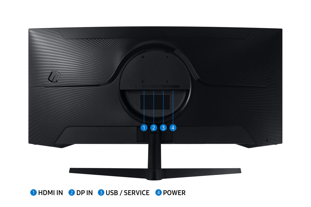 Samsung G55T platta pc-skärmar 86,4 cm (34