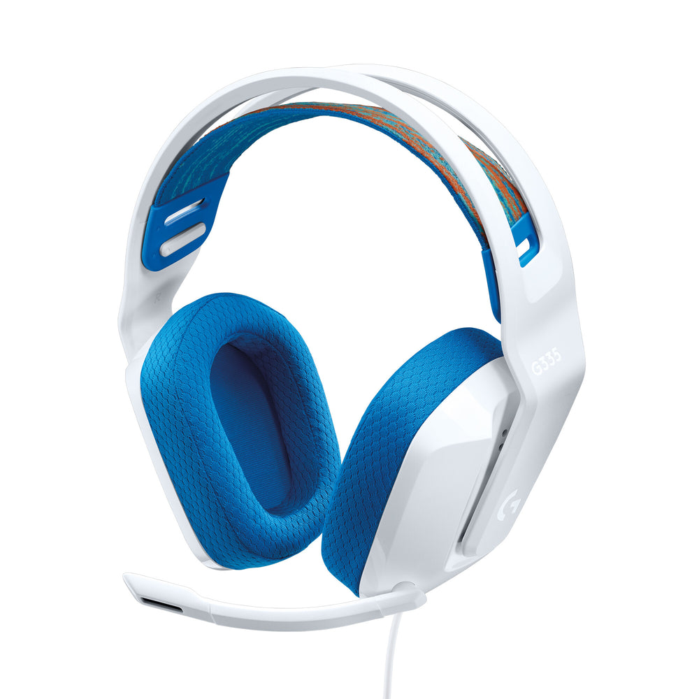 Logitech G G335 Headset Kabel Huvudband Spela Vit