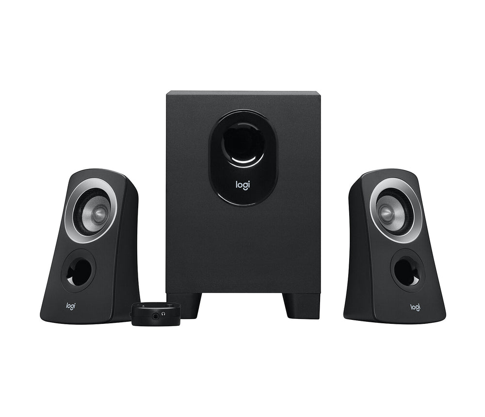Logitech 980-000413 mikrofonset 25 W PC Svart 2.1 kanaler 5 W