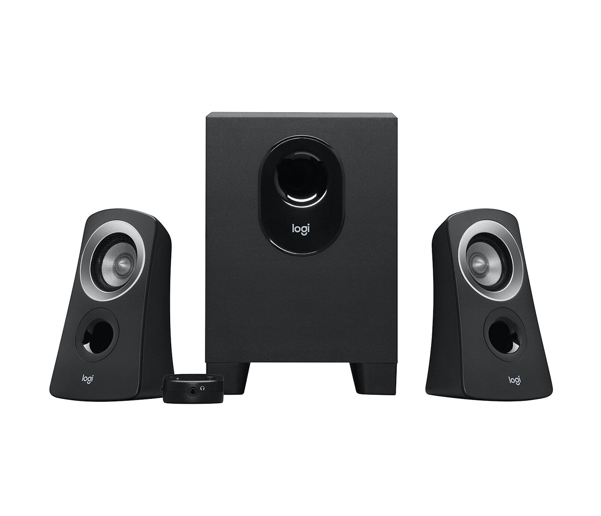 Logitech 980-000413 mikrofonset 25 W PC Svart 2.1 kanaler 5 W