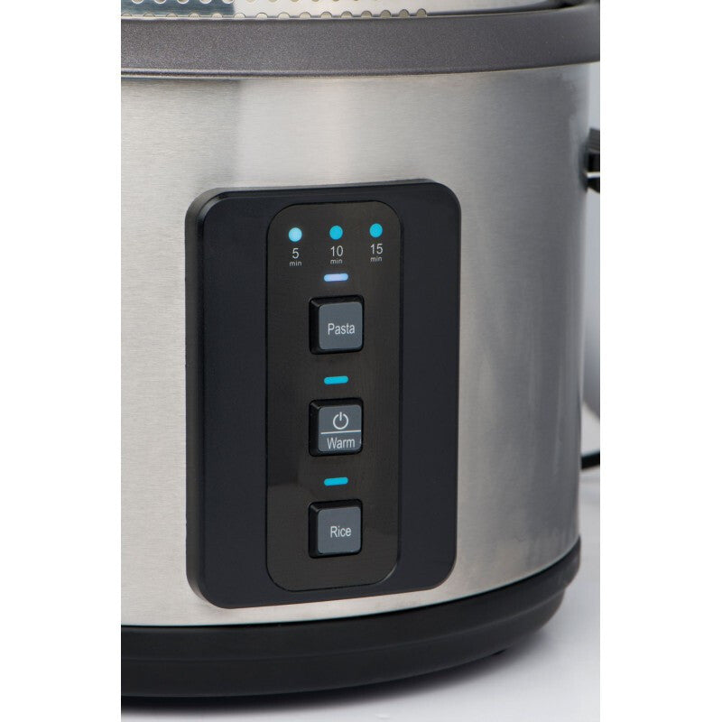 Fritel RC 1377 riskokare 6 l 1100 W Svart, Rostfritt stål