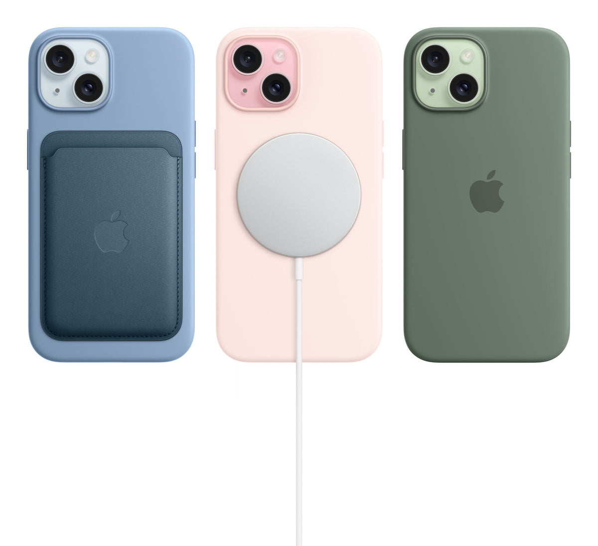 Apple iPhone 15 15,5 cm (6.1") Dubbla SIM-kort iOS 17 5G USB Type-C 128 GB Svart