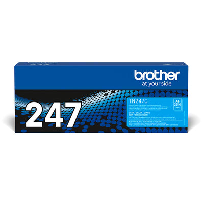 Brother TN-247C Tonerkassett 1 styck Original Cyan
