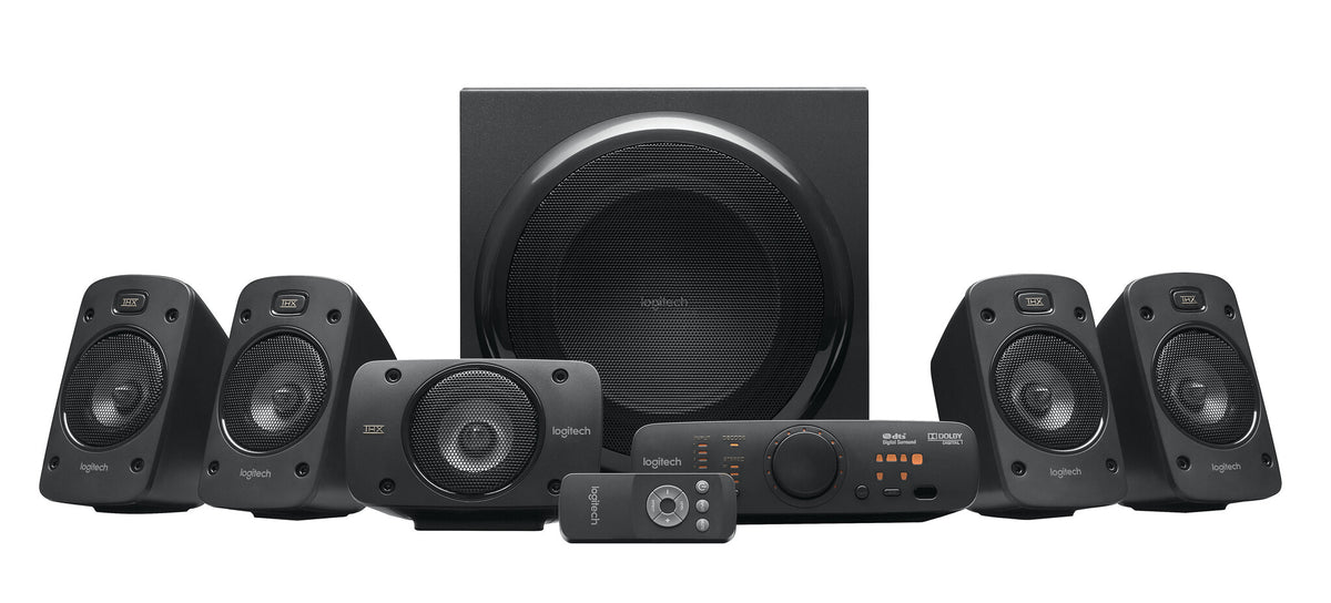 Logitech 980-000468 mikrofonset 500 W Universal Svart 5.1 kanaler 67 W