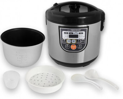 Esperanza EKG011 multicooker 5 l 860 W Svart, Rostfritt stål