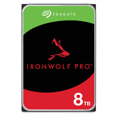 Seagate IronWolf Pro ST8000NT001 interna hårddiskar 3.5" 8 TB Serial ATA III