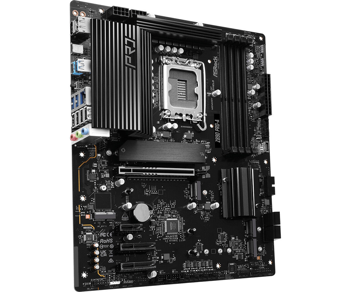 Asrock Z890 Pro-A Intel Z890 LGA 1851 (Socket V1) ATX