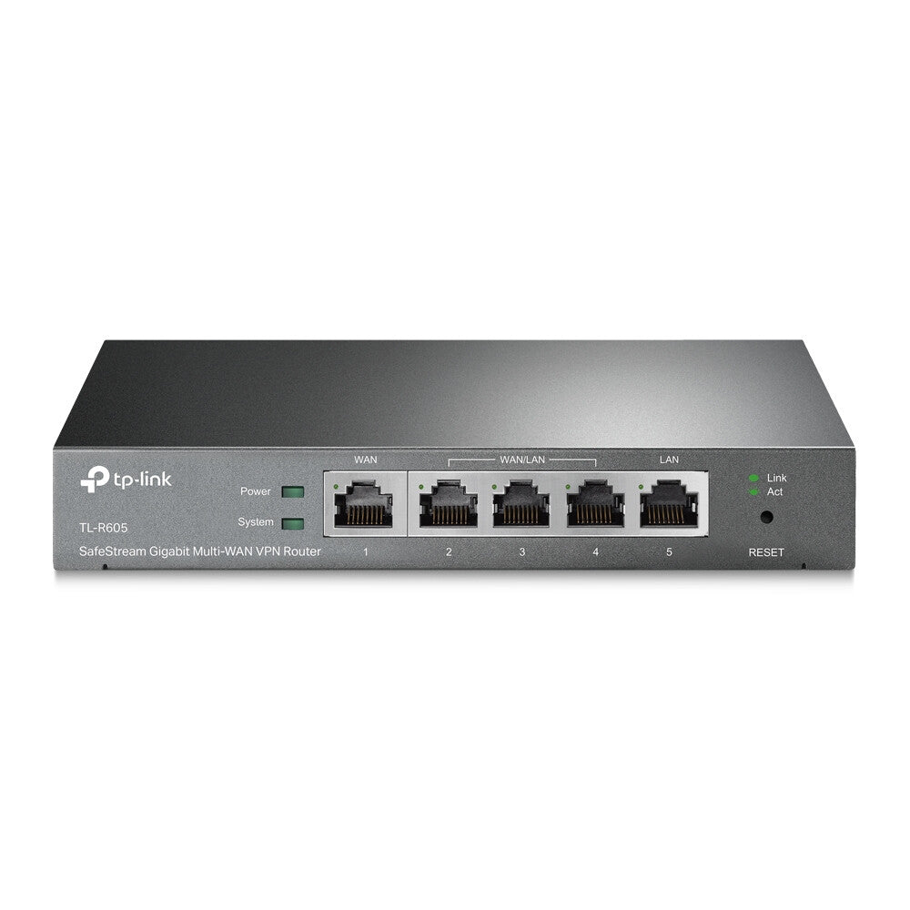 TP-Link TL-R605 kabelansluten router Gigabit Ethernet Svart