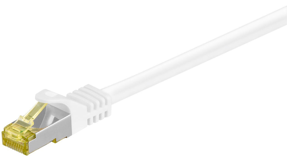 Goobay 91097 nätverkskablar Vit 10 m Cat7 S/FTP (S-STP)