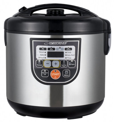 Esperanza EKG011 multicooker 5 l 860 W Svart, Rostfritt stål
