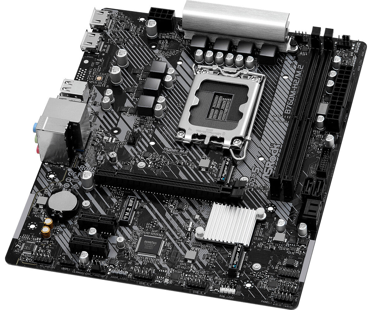 Asrock B760M-H2/M.2 Intel B760 LGA 1700 micro ATX