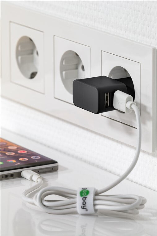 Goobay 44995 mobilladdare Universal Svart AC inomhus