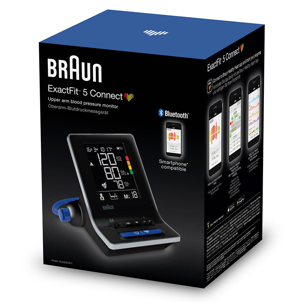 Braun BUA 6350 Överarm Automatisk 2 användare (er)