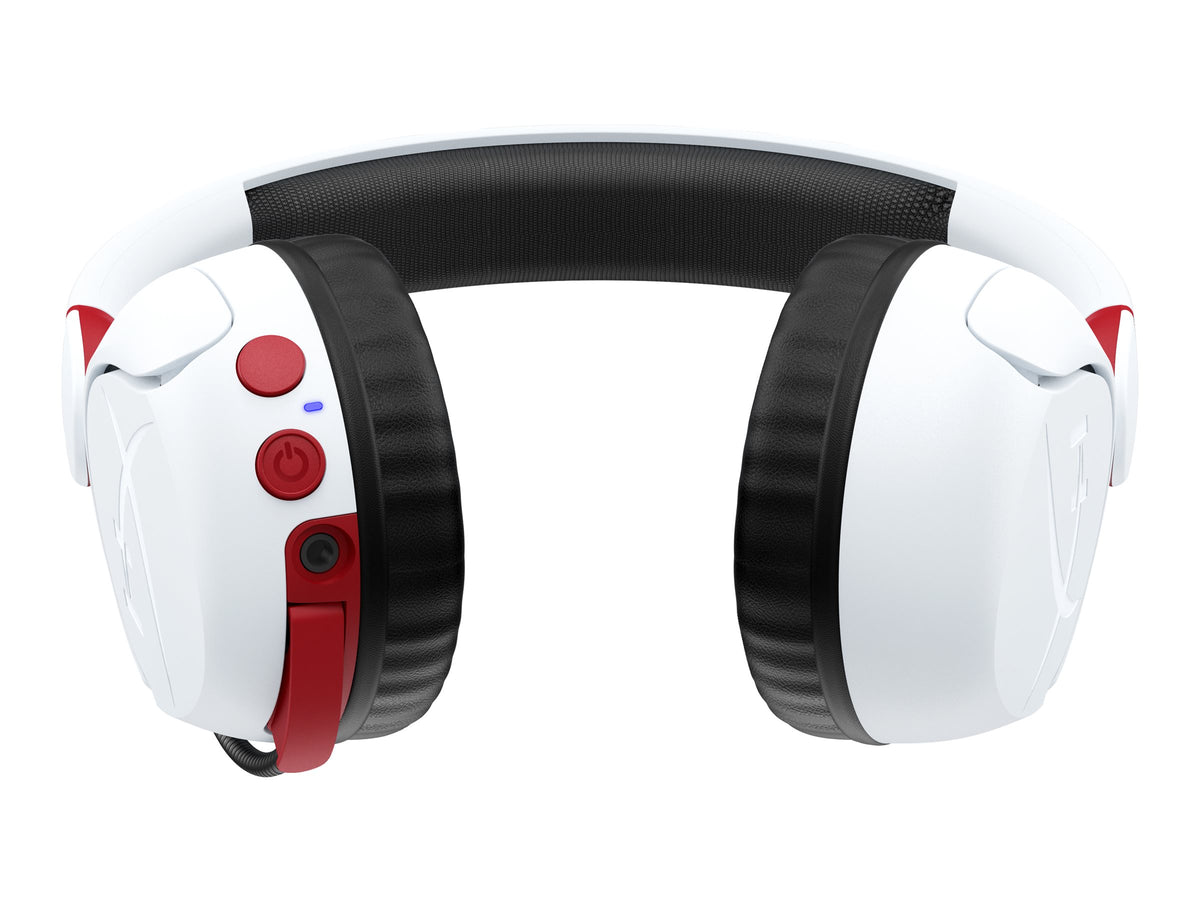 HyperX Cloud Mini – Trådlöst Gamingheadset med Bluetooth 5.3, ANC & 3,5 mm (Vitt)